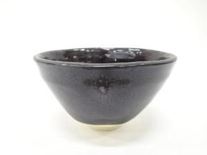 作家物　油滴釉　茶碗